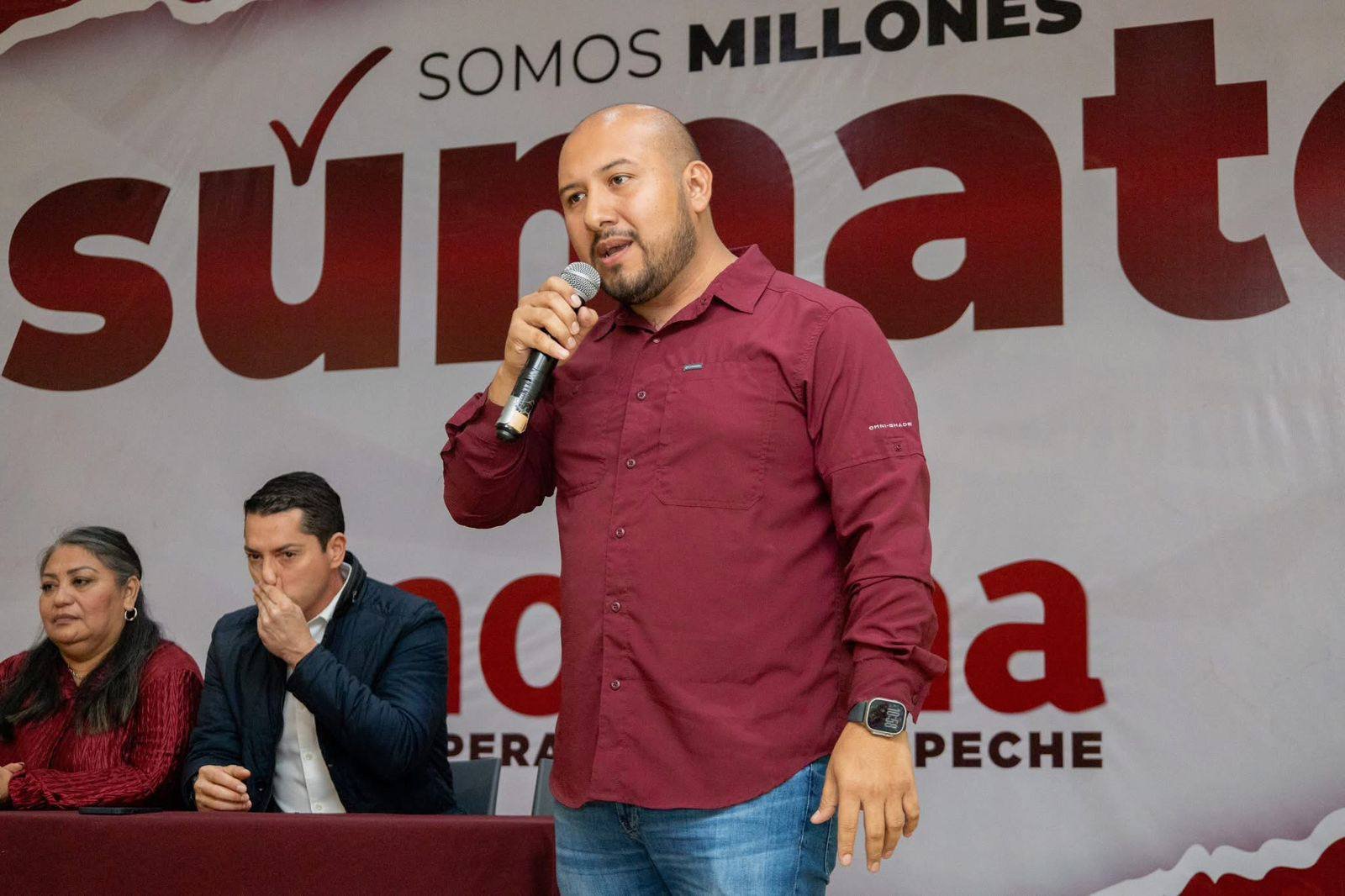 Niega vocero estatal fines electorales en actos públicos; oposición mantiene señalamientos